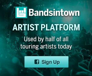 Bandsintown Artist Platform - More than 170,000 artists and growing!  Get started (it's free)